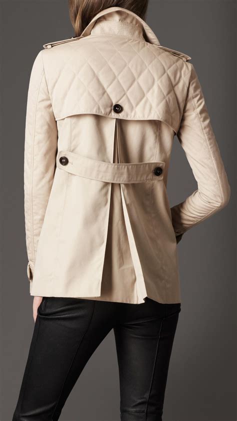 burberry quilted trench jacket|burberry trench coat outlet.